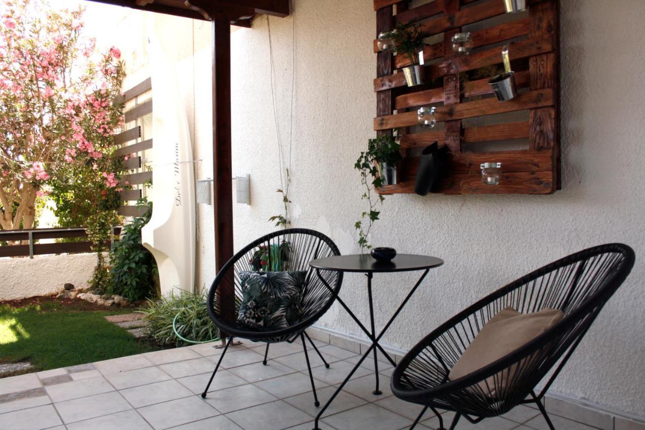 Beachfront Garden Apartment- Atlas Complex Loutráki Extérieur photo
