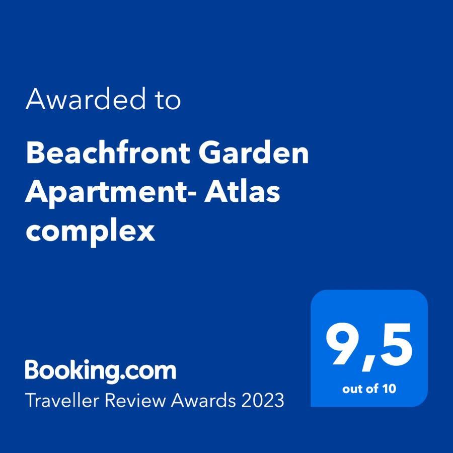 Beachfront Garden Apartment- Atlas Complex Loutráki Extérieur photo